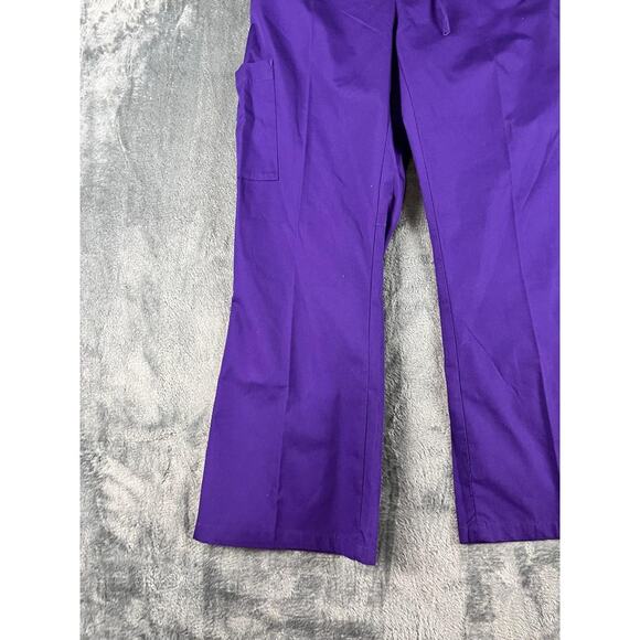 Dickies Medical Scrubs Pants Purple Medium NWT Unisex Healthcare Uniform - Picture 6 of 10
